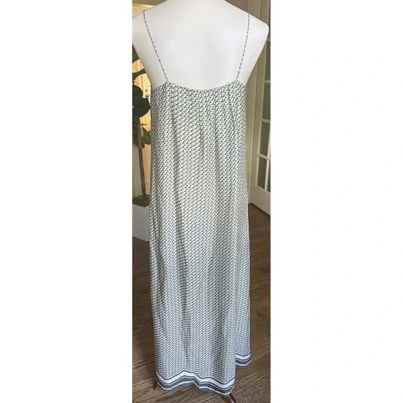 Vince Silk Long Dress Multicolor Size Small - Picture 4 of 4